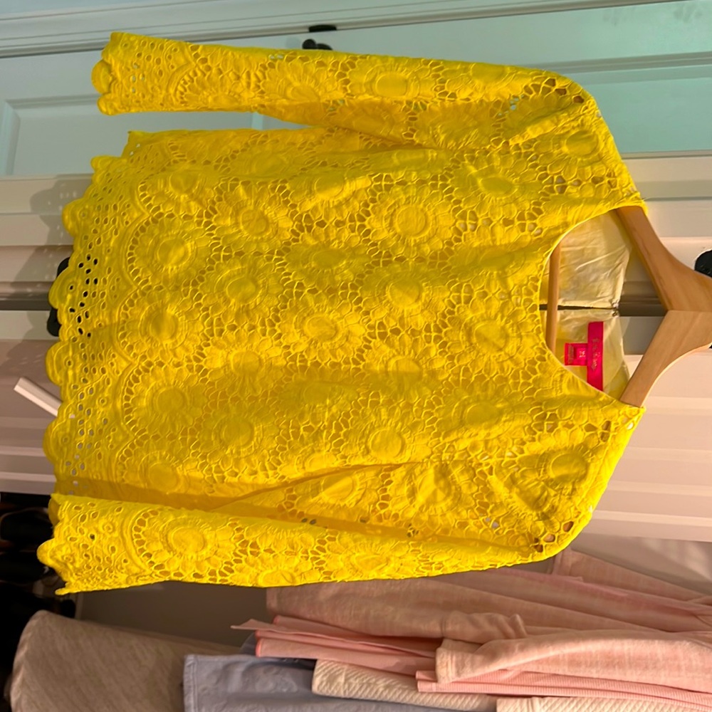 Lilly Pulitzer eyelet top